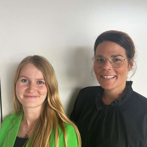 Porträts Daniela Stoffregen und Lilli Grüneberg